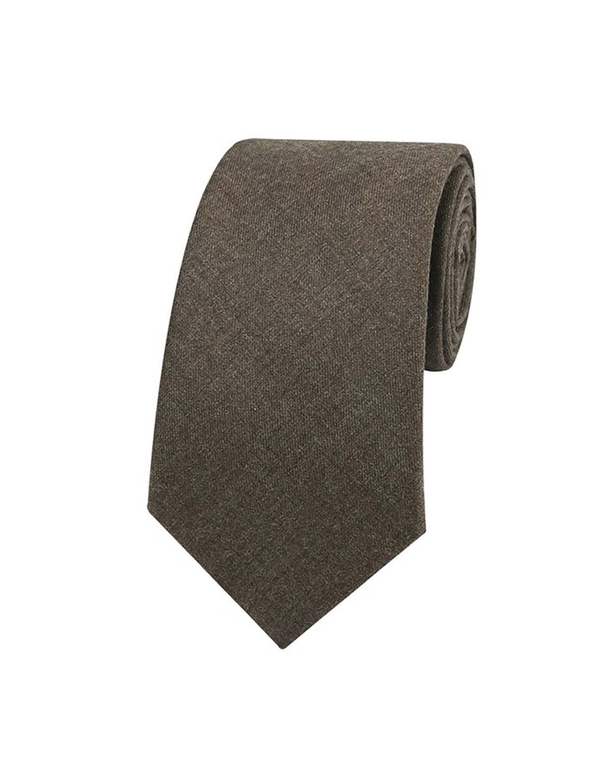 New Wool Business Plaid Men's Tie-T4